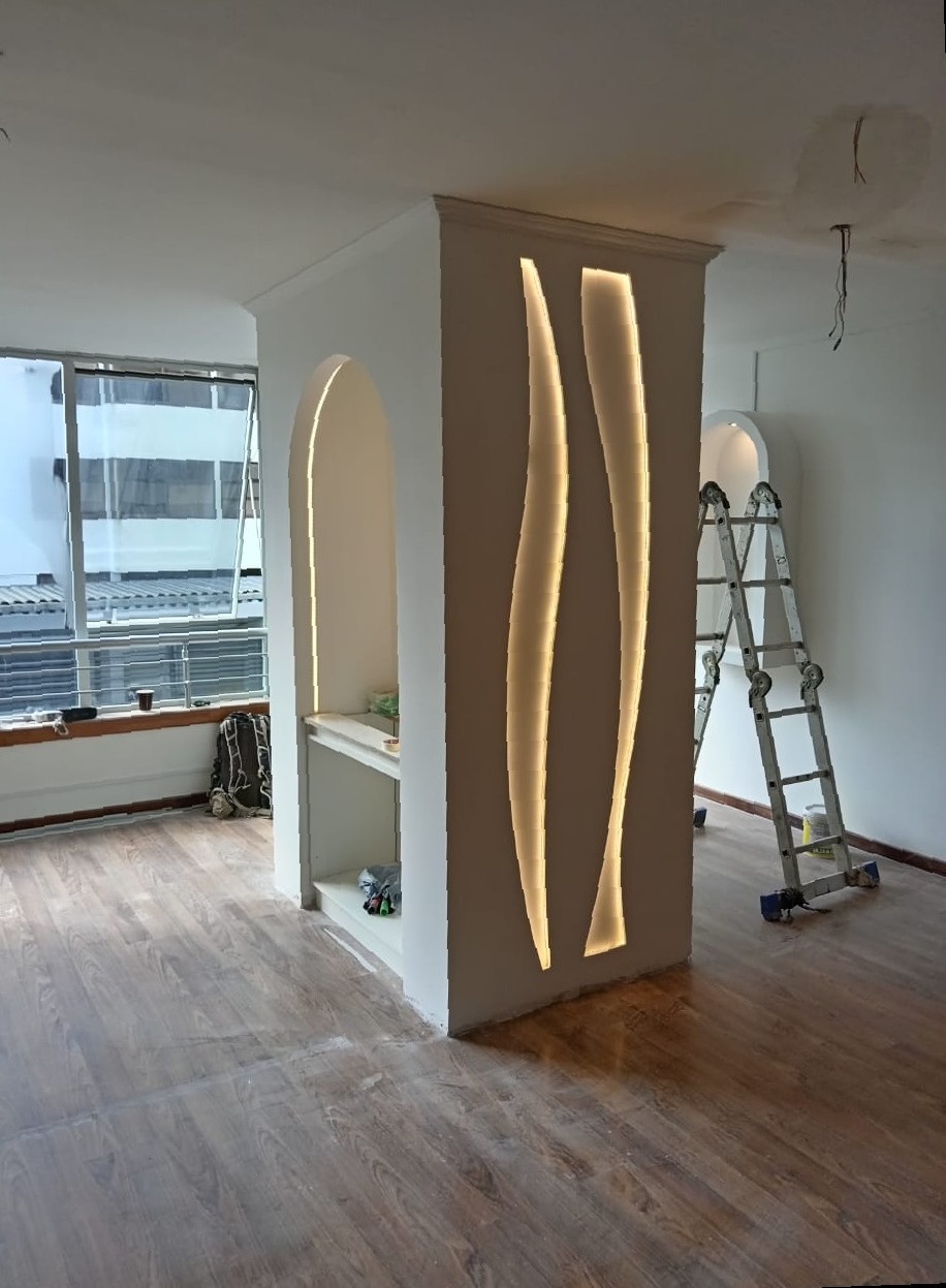 Etapa 2: iluminación LED integrada